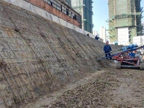 绥德建筑边坡支护